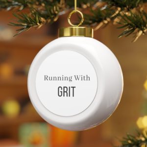 christmas ornament for runners
