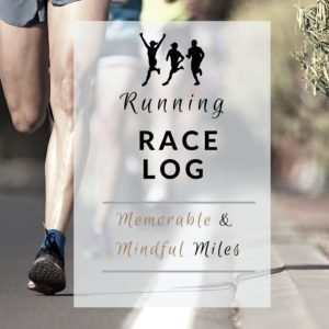running race log template