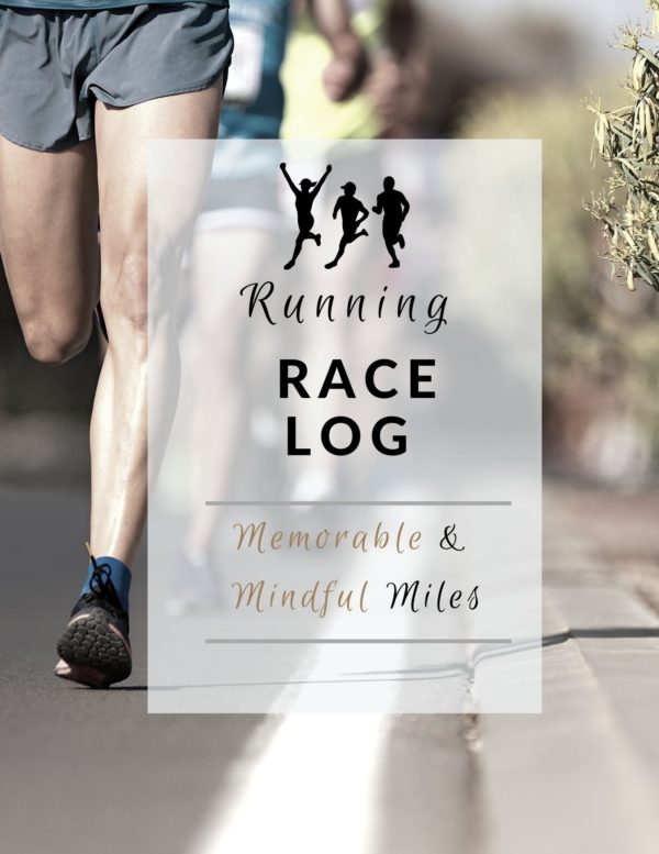 running race log template