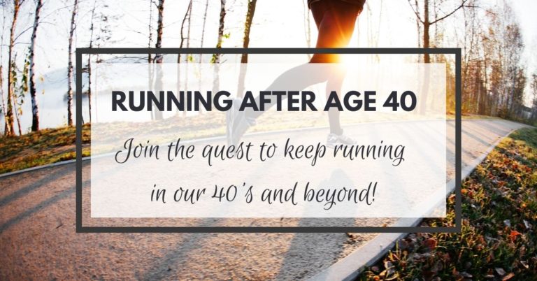 running over age 40
